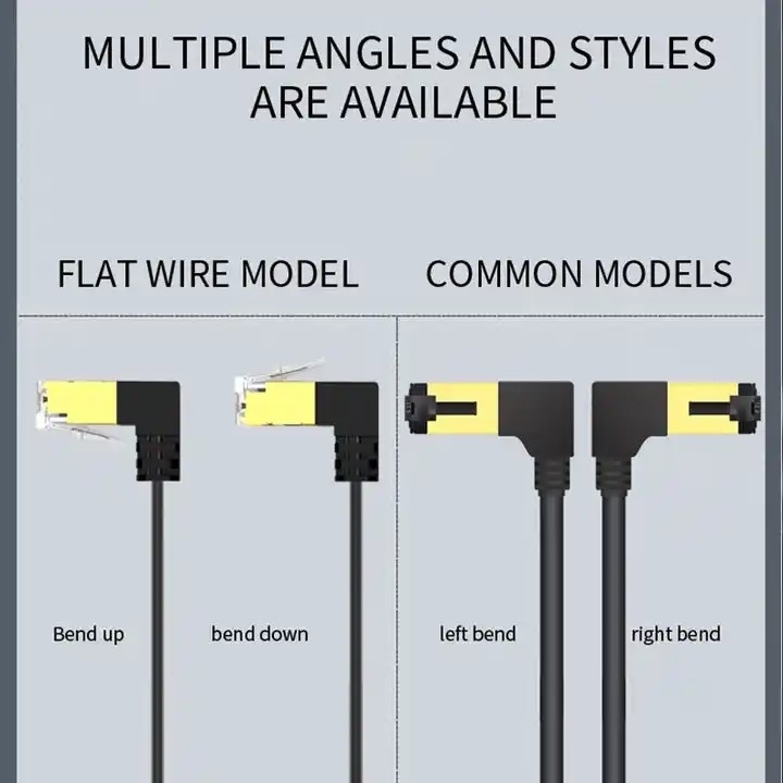 CAT 8 Networking Cotton Braided Internet Lan Cord for Laptops PS 4 Router RJ45 Cable/CAT8 Ethernet Cable 40Gbps 2000MHz