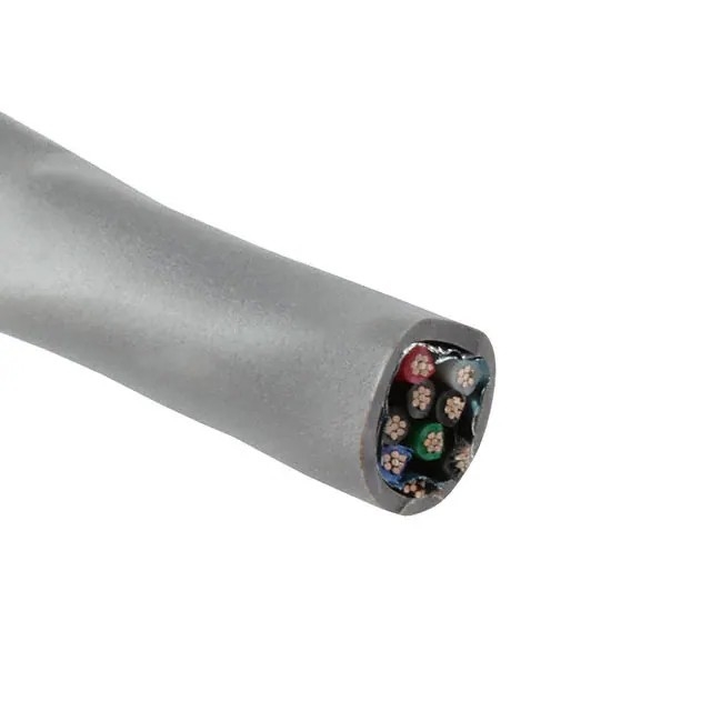 Alpha Wire 2214C SL005 Multi-Pair 8Con 22AWG Slate 100' Length For Industrial