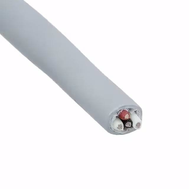 Alpha Wire 78092 SL005 4COND 20AWG SLATE 100
