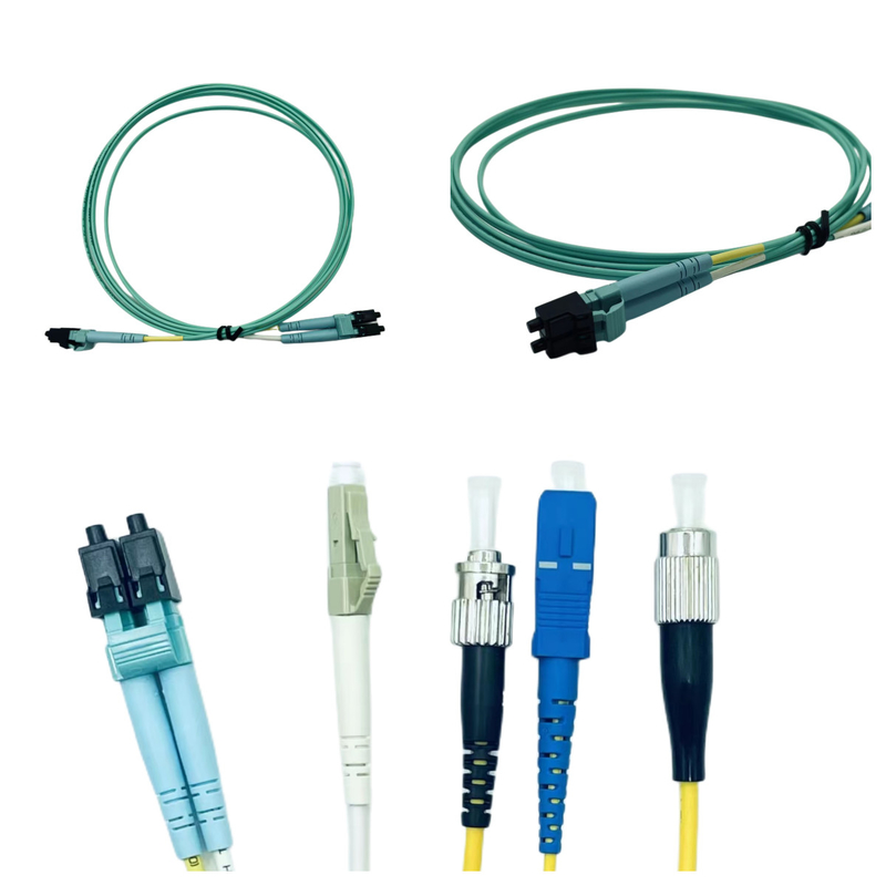 LC - SC Fiber Optic Patch Cable / Fiber Optic Patch Cord Singlemode Duplex