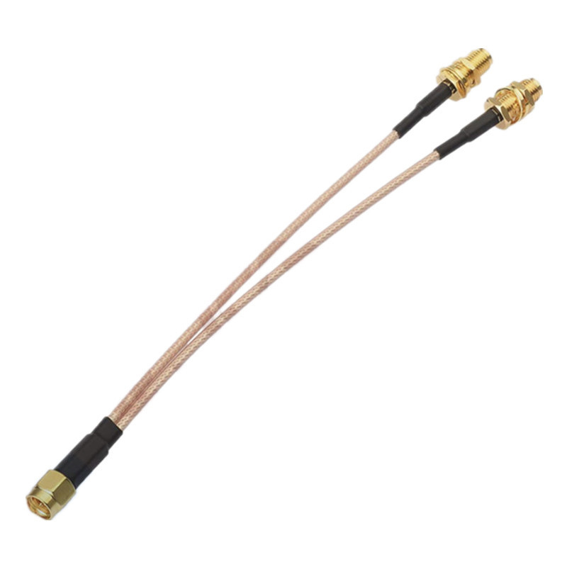 SMA Male To Sma Female RF Antenna Extension RG316 RG174 RP Male Female 1 To 2 Cable