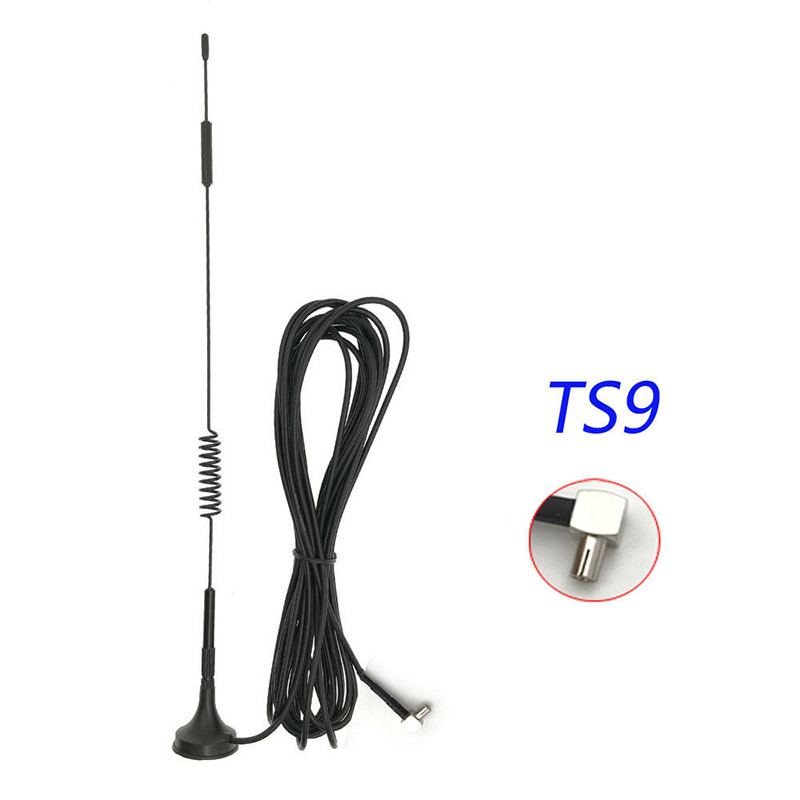 SMA Male Dual Band Magnetic Antenna Connector 2.4G 5G / 5.8G 12 DB Omni Directional