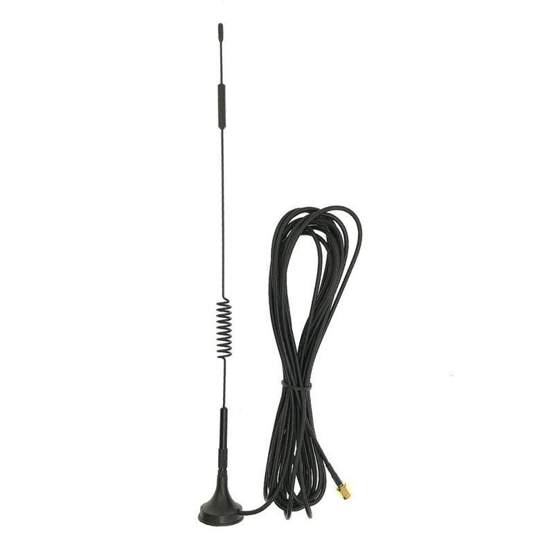 2.4G 5G / 5.8G Dual Band Magnetic Antenna 12 DB Omni Directional Whip With 10ft Cable