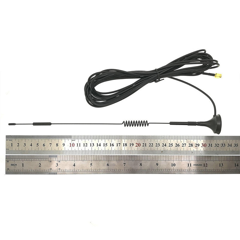 2.4G 5G / 5.8G Dual Band Magnetic Antenna 12 DB Omni Directional Whip With 10ft Cable