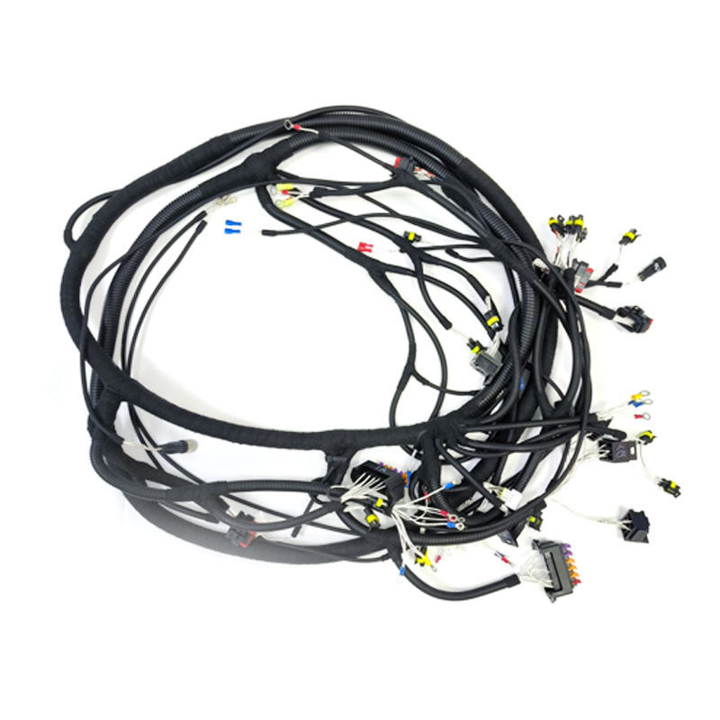 Wiring Harness Wire AssemblyAutomotive Wiring Harness Trailer Wire Trailer Header 1-7P Automation Instrument Harnesses