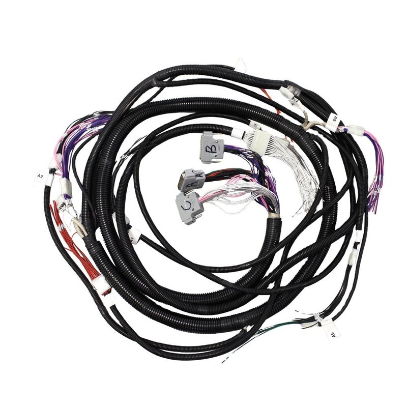 Wiring Harness Wire AssemblyAutomotive Wiring Harness Trailer Wire Trailer Header 1-7P Automation Instrument Harnesses