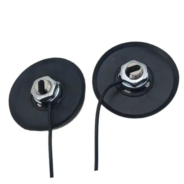 Vehicle Car 4G LTE Antenna Omni Directional Puck With Rubber Pad RG174 Sma M