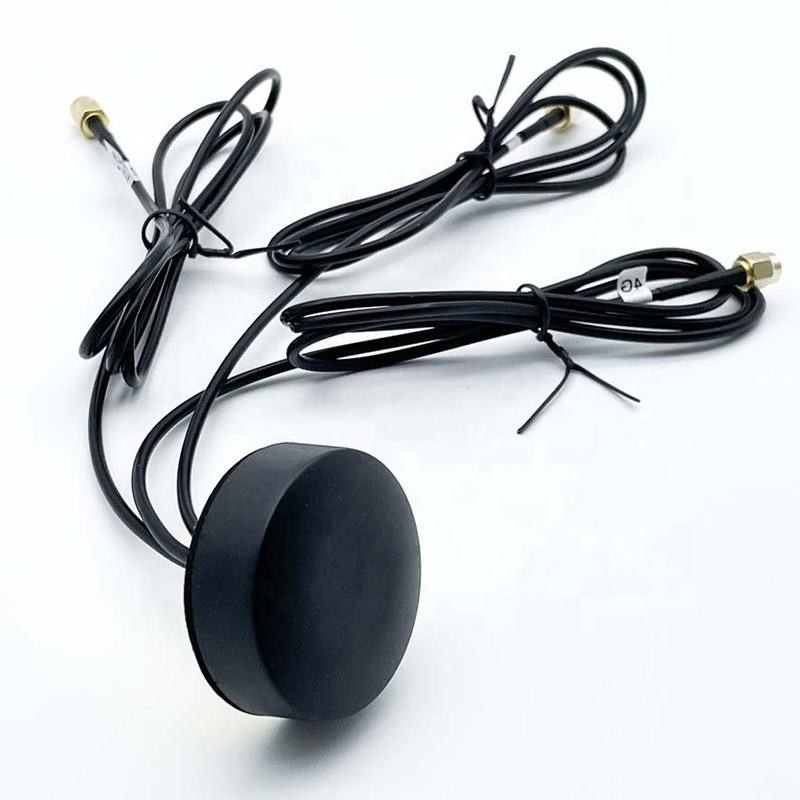 Outdoor Waterproof 5 In 1 Combo Puck Hockey MIMO 5g WiFi 2.4GHZ GPS Screw Mount