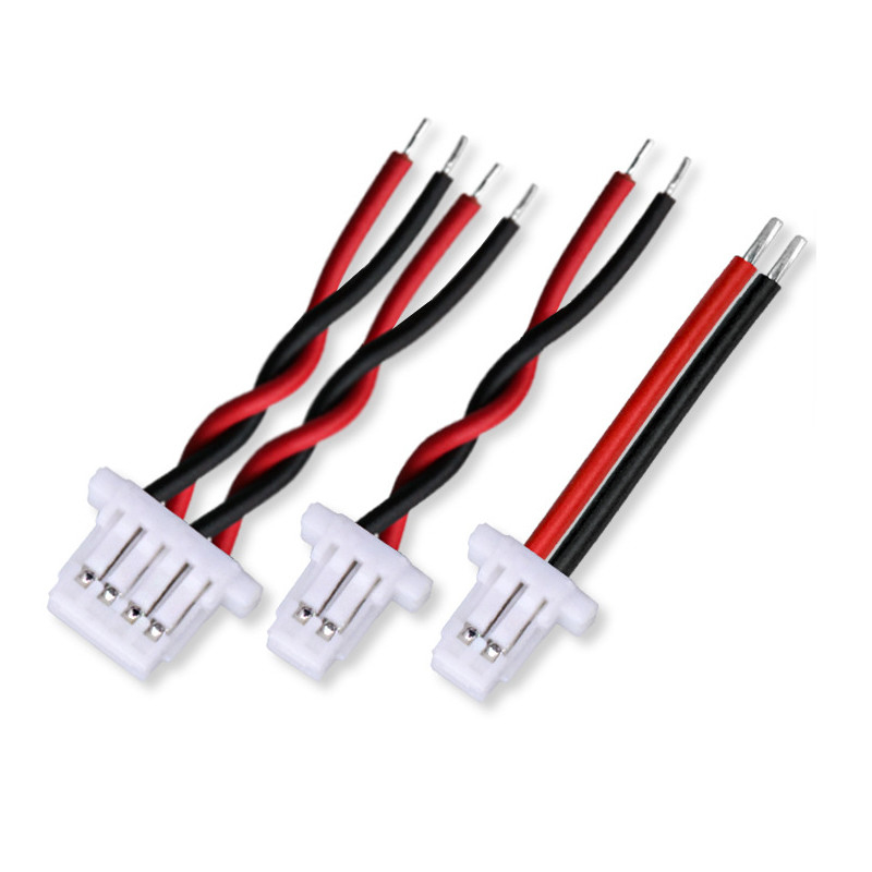 Miniature 300MM Wire And Cable JST 2.0 1.0 PH SH 4PIN 3 PIN 2PIN Connector Plug
