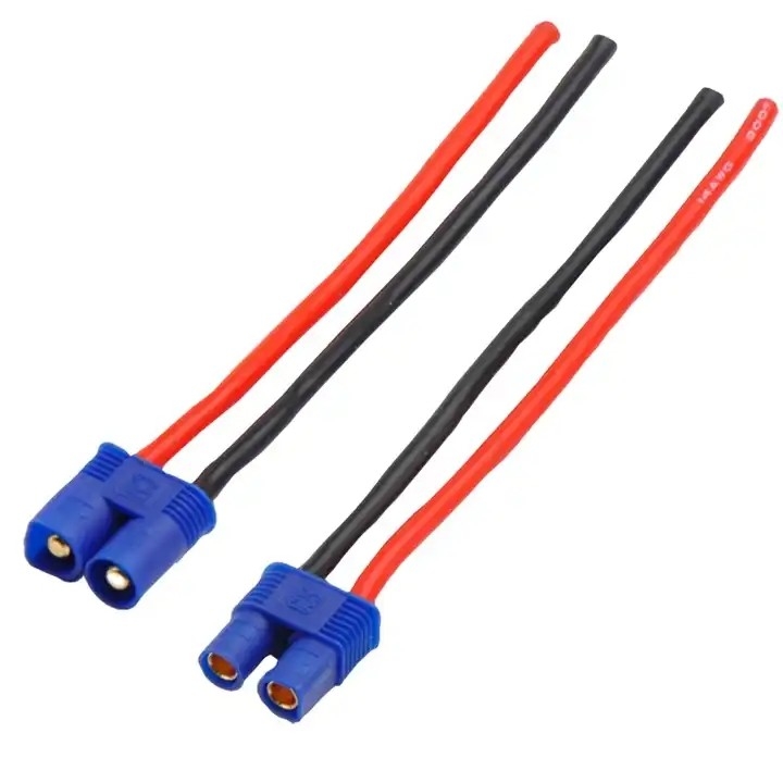 Silicone Cable EC5 EC3 Adapter Connector Wire Harness 10AWG 12AWG For ESC Motor Drone
