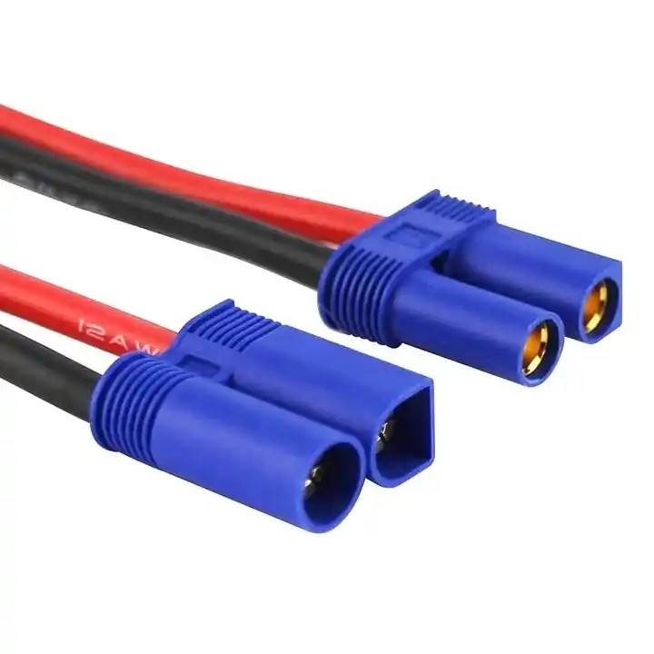 Silicone Cable EC5 EC3 Adapter Connector Wire Harness 10AWG 12AWG For ESC Motor Drone