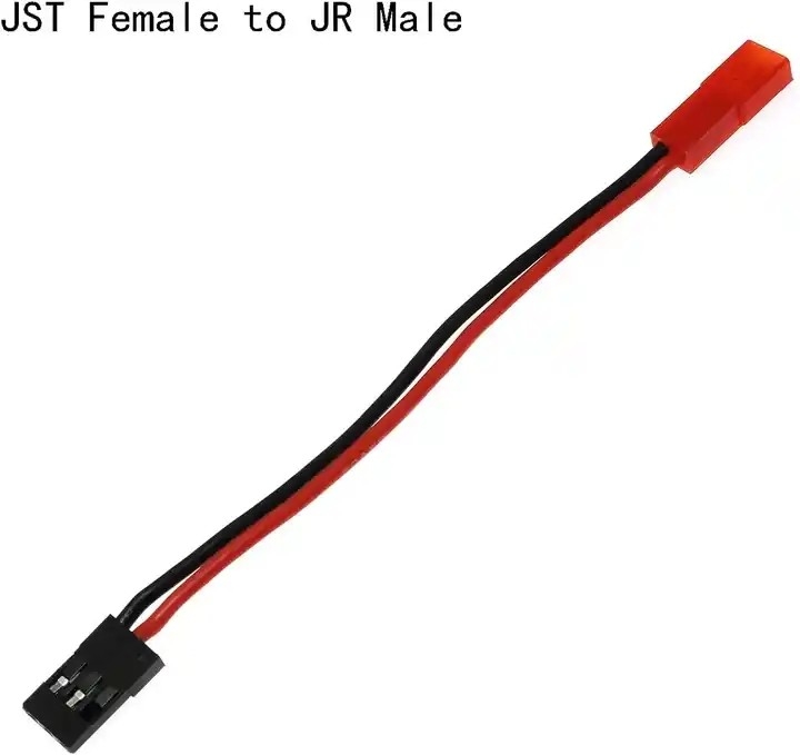 JST Plug To JR Connector Male And Female Cable Servo Adapter For Trucks RC FPV Racing Drone Helicopter