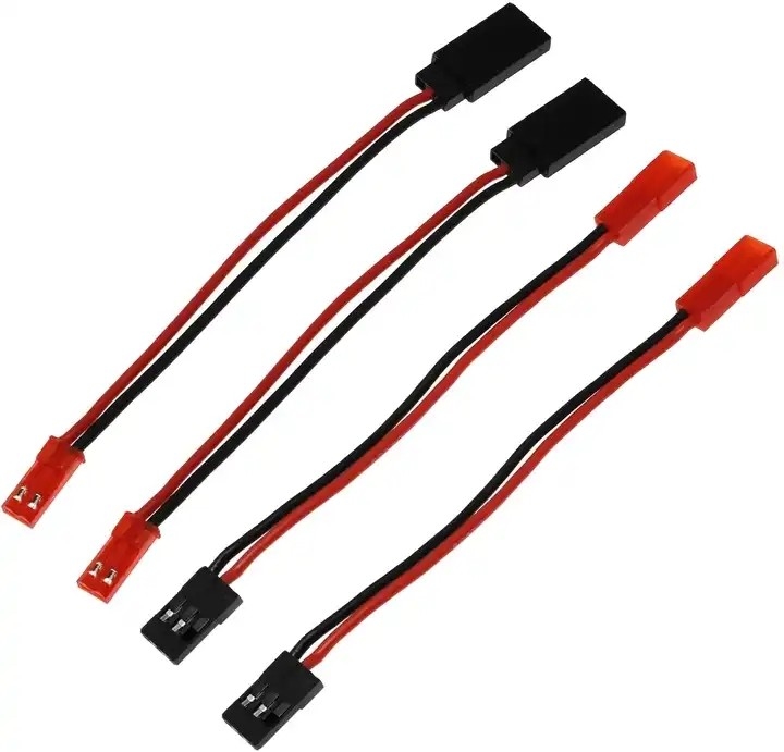 JST Plug To JR Connector Male And Female Cable Servo Adapter For Trucks RC FPV Racing Drone Helicopter