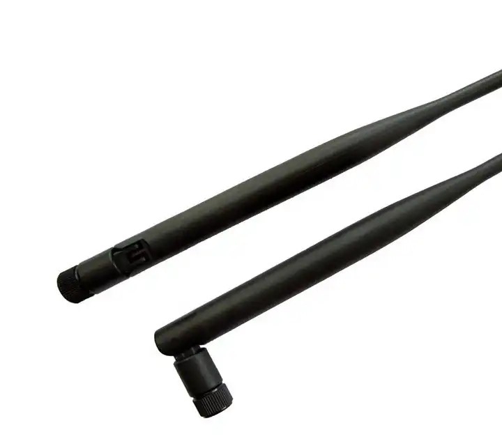 2.4G rubber stick antenna wireless router network card monitoring high gain antenna wifi omnidirectional foldable antenn