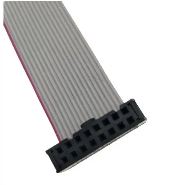 16P 2*8Pin Flat Ribbon Cable Assemblies 2.54mm IDC Socket To FD DIP 2651 28awg