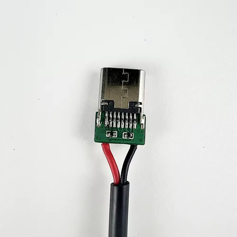 High Quality Performance Wholesale Nickel Plated Type C USB Male Solder Connector USB Type C Plug Extension