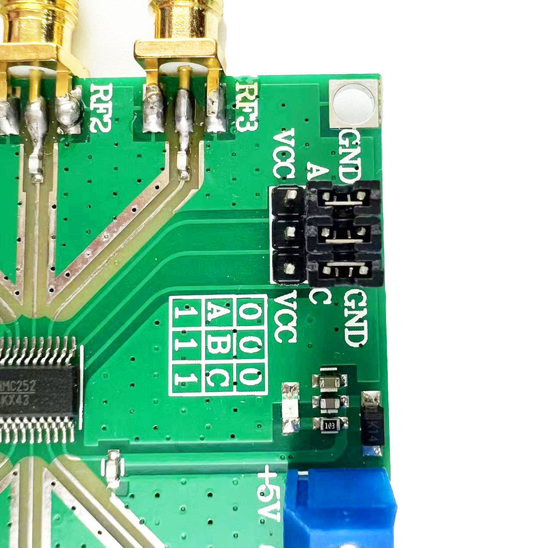 Pcb Circuit Board Assembly For Motor Controller HMC252 DC-3GHz RF non-competitive SP6T key RF key CATV/DBS MMDS for 3V-5