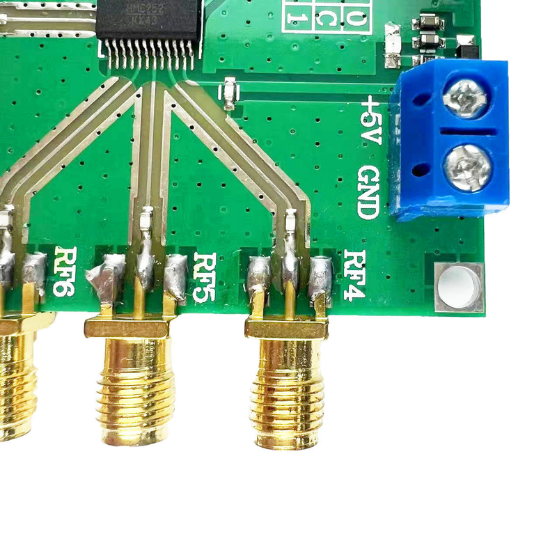 Pcb Circuit Board Assembly For Motor Controller HMC252 DC-3GHz RF non-competitive SP6T key RF key CATV/DBS MMDS for 3V-5