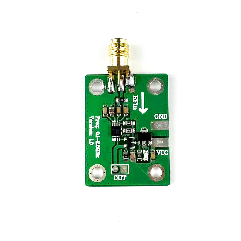 AD8313 Logarithmic Detector -72dBm -2dBm 0.1-2.5GHz RF Power Analyzer Board 7-15V Power Microwave Radio Detection Module