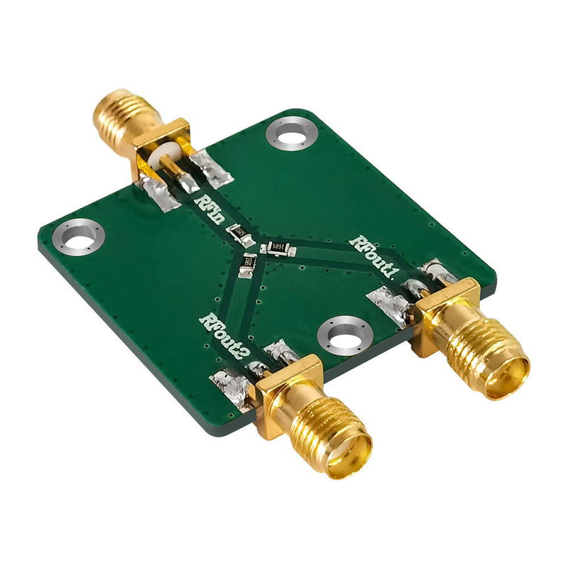 DC-5G RF Microwave Resistor Splitter Power Meters Distributor Radio Frequency Divider 1 to 2 Way Module for Arduino