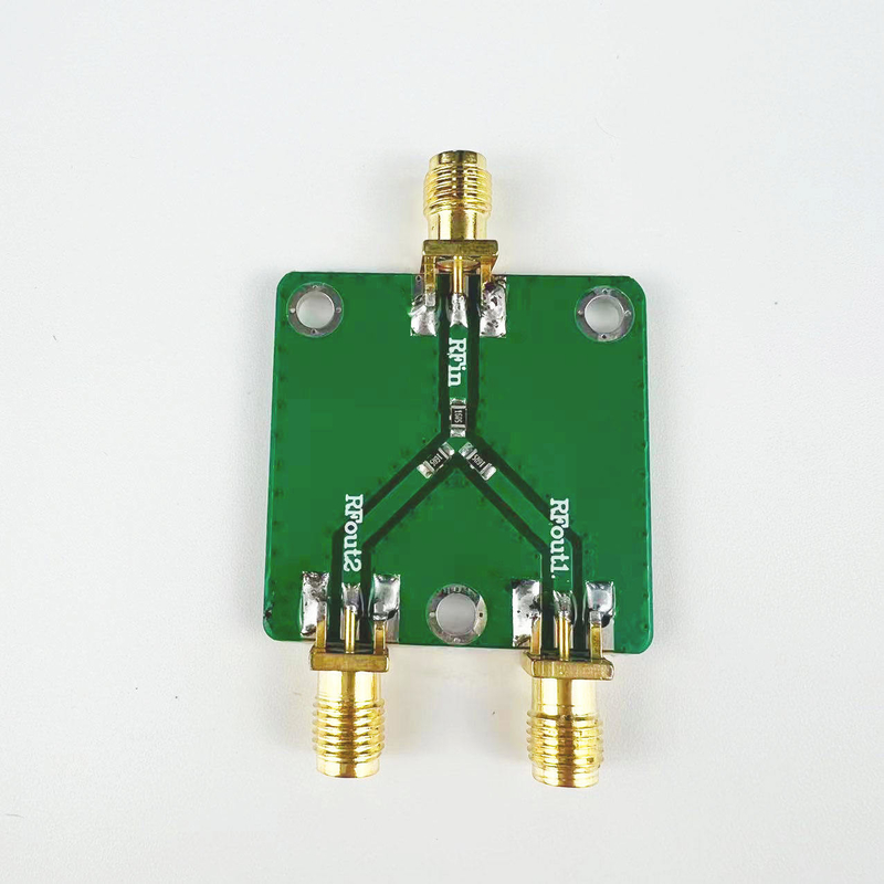 DC-5G RF Microwave Resistor Splitter Power Meters Distributor Radio Frequency Divider 1 to 2 Way Module for Arduino