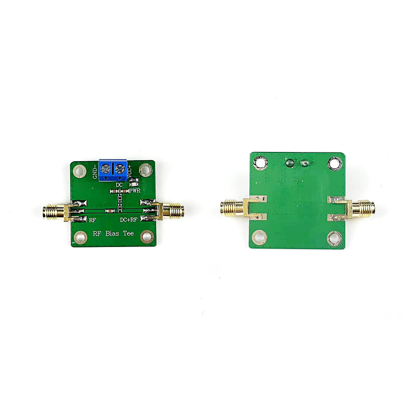 RF Bias Tee Feed Wideband Microwave DC Blocker 10-6000MHz 6GHz for HAM Radio RTL SDR LNA Low Noise Amplifier