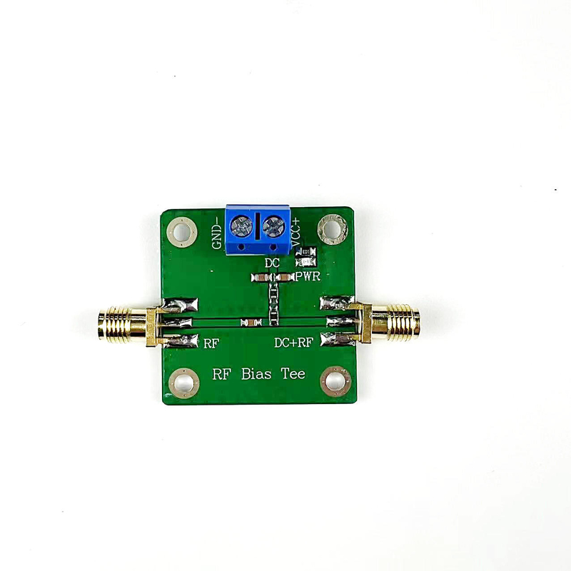RF Bias Tee Feed Wideband Microwave DC Blocker 10-6000MHz 6GHz for HAM Radio RTL SDR LNA Low Noise Amplifier