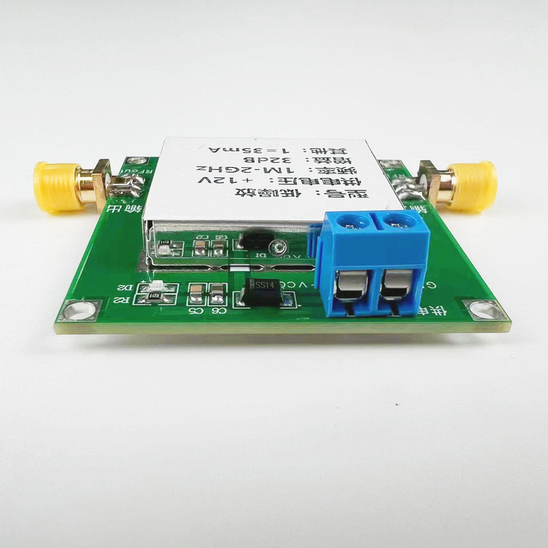 1-3000MHz 2.4GHz 20dB 0.01-2000MHz 2Ghz 32dB LNA RF Wideband Broadband Low Noise Power Amplifier Module UHF HF VHF