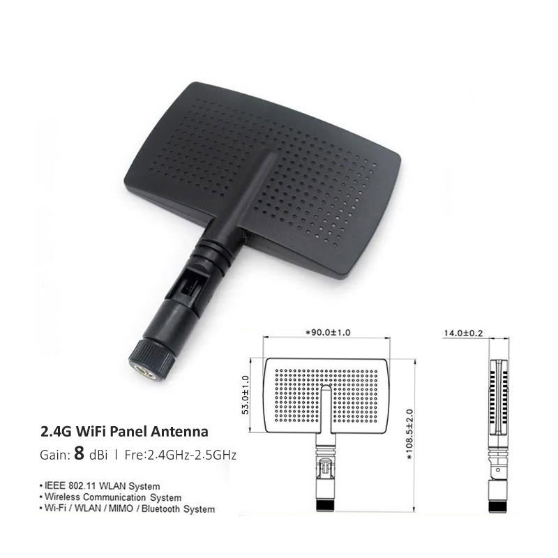 2.4G WIFI antenna 2.4GHZ direct antenna winner: 8dbi SMA IEEE 802.11 WLAN router Bluetooth RF amplifier antenna