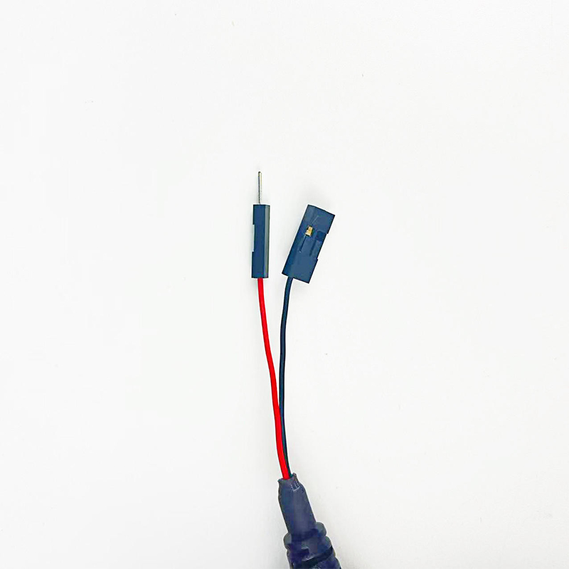 Customized Mini 5 Pin Female Panel Red And Black Wire Connector Extension Cable For Car Truck Boat Motorcycle Dashboard