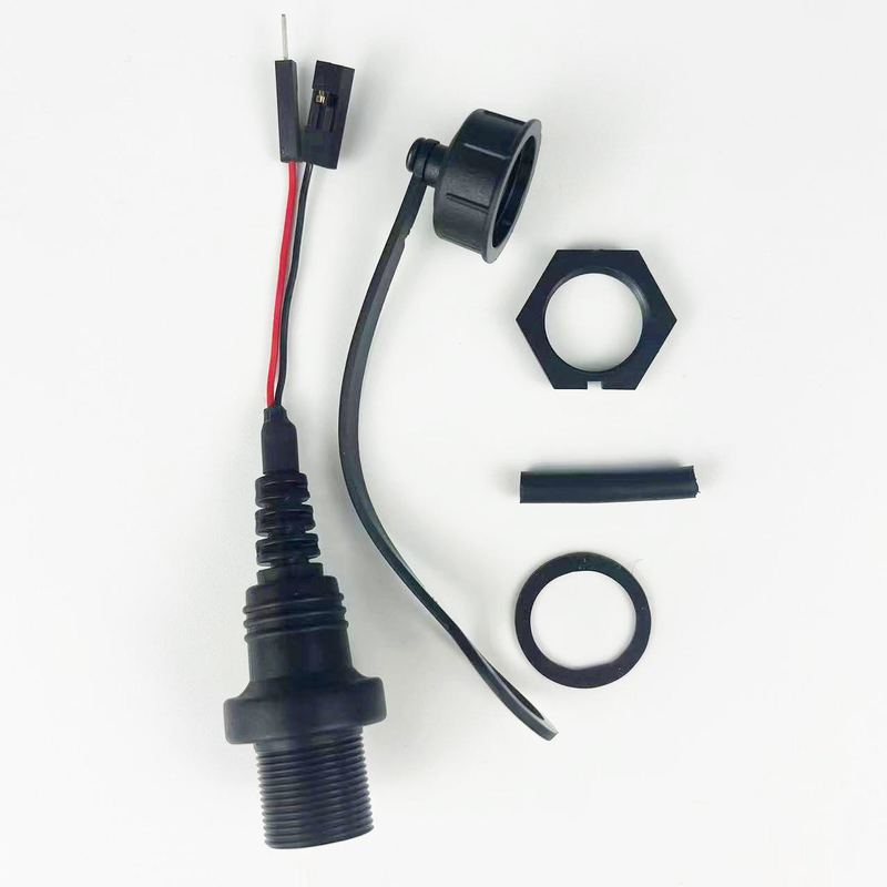 Customized Mini 5 Pin Female Panel Red And Black Wire Connector Extension Cable For Car Truck Boat Motorcycle Dashboard