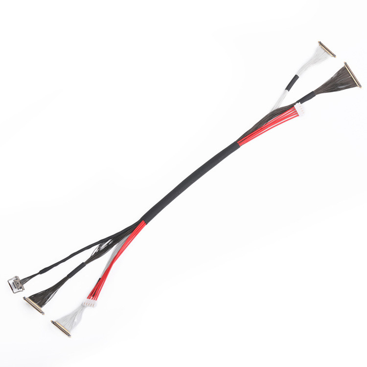 20531 50P Vertical Matching Micro Coaxial Cable mm Right Angle Connector Cableline-Ux Ii 20531-050t-02 0.25