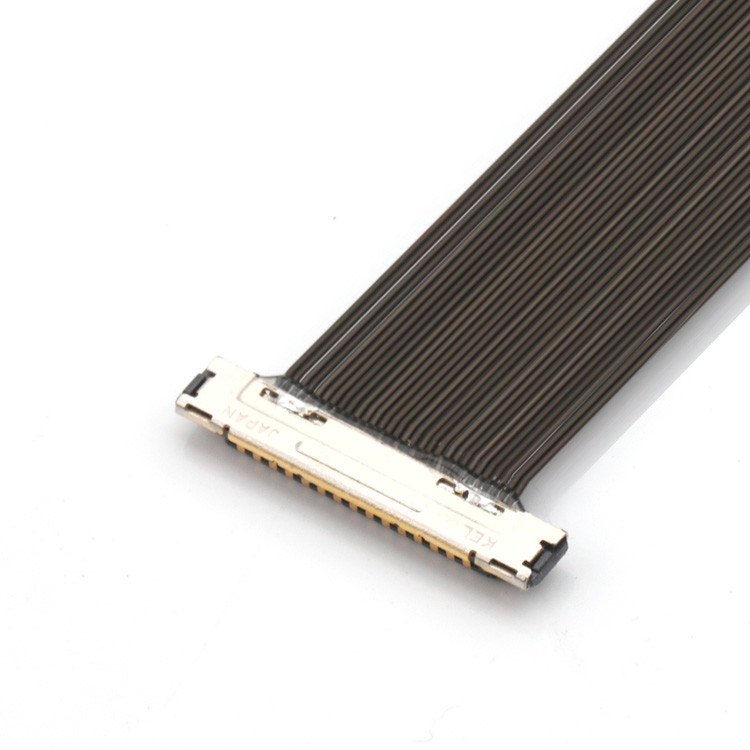 OEM / ODM KEL XSLS Serise 30 Pin 0.25mm Pitch XSLS20-30P Micro Coaxial Cable Connector