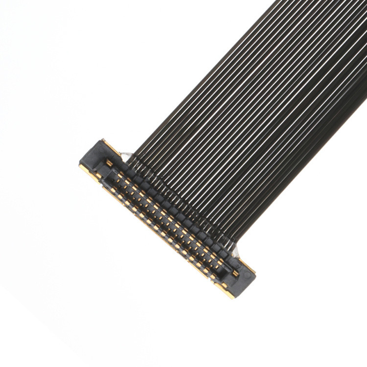OEM / ODM KEL XSLS Serise 30 Pin 0.25mm Pitch XSLS20-30P Micro Coaxial Cable Connector