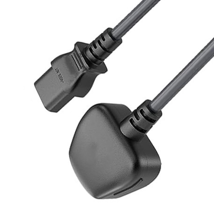 RY C13 To Uk Plug Power Cord Bs1363 18awg 250v Length For Most Computers Printers And Other Devices