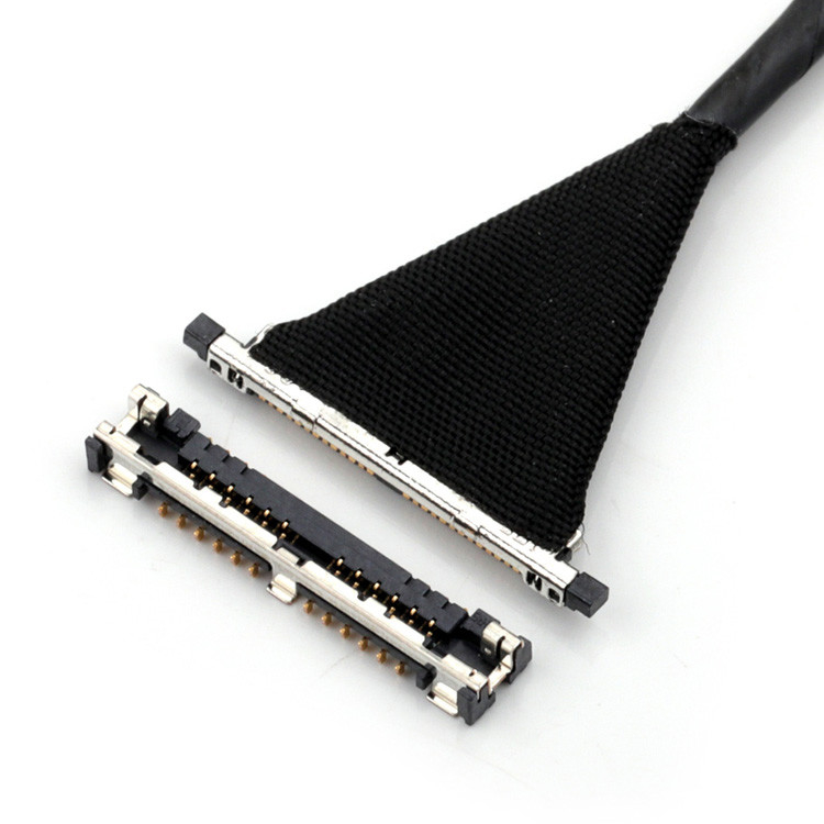 DF56 Series Micro Coaxial Cable 26P DF56-26-0.3SD Connector to Mating Connector DF56-26S-0.3V