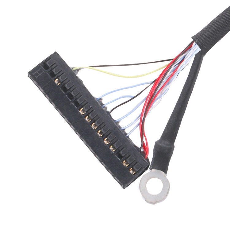 Customize Various Types 0.5mm Pitch Coaxial Cable Assemblies Genuine Pull Rings Or Imitations