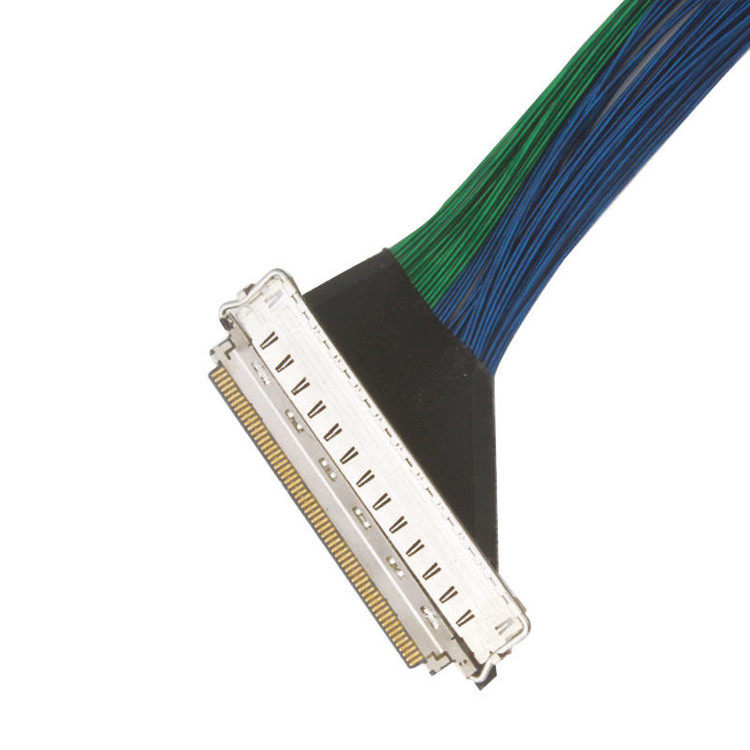 VR Headset Interface Signal 40P I Pex 20847 3427 20848 20849 20846 Micro Coaxial Cable 0.5mm Pitch 40Pin