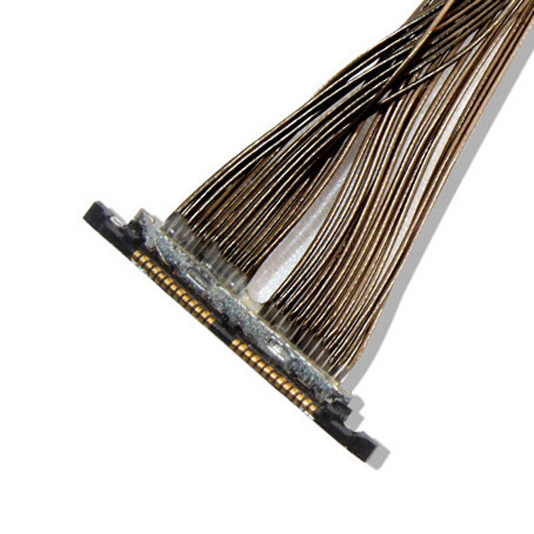 For Drone Camera Connector And Mechanical Connection 0.3mm Micro Coaxial Cable DF56 26P 0.3SD
