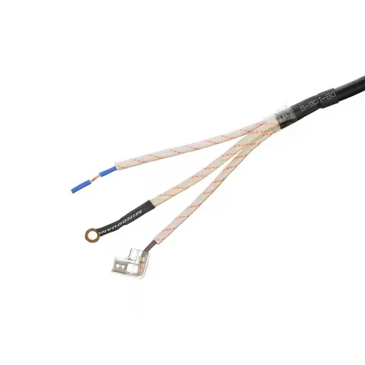 ETL Certified 3-Copper Core SJTW 10/12/14 Awg 3 Prong PVC Insulated Wire Nema 5-15p To Bare End AC Power Cords