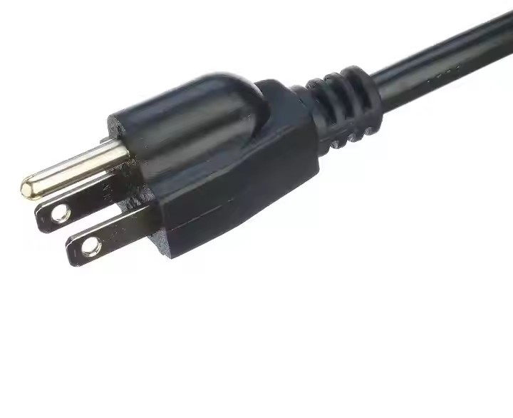 ETL Certified 3-Copper Core SJTW 10/12/14 Awg 3 Prong PVC Insulated Wire Nema 5-15p To Bare End AC Power Cords
