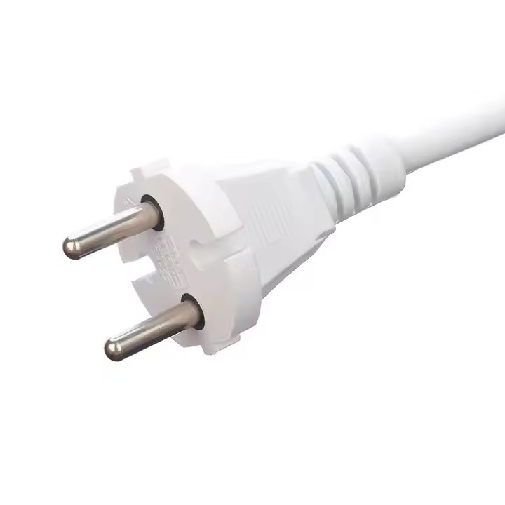 Factory Direct VDE 10A Quality Power Cords Extension Cords White 2 Pin Plugs & Sockets For Home Appliances Power