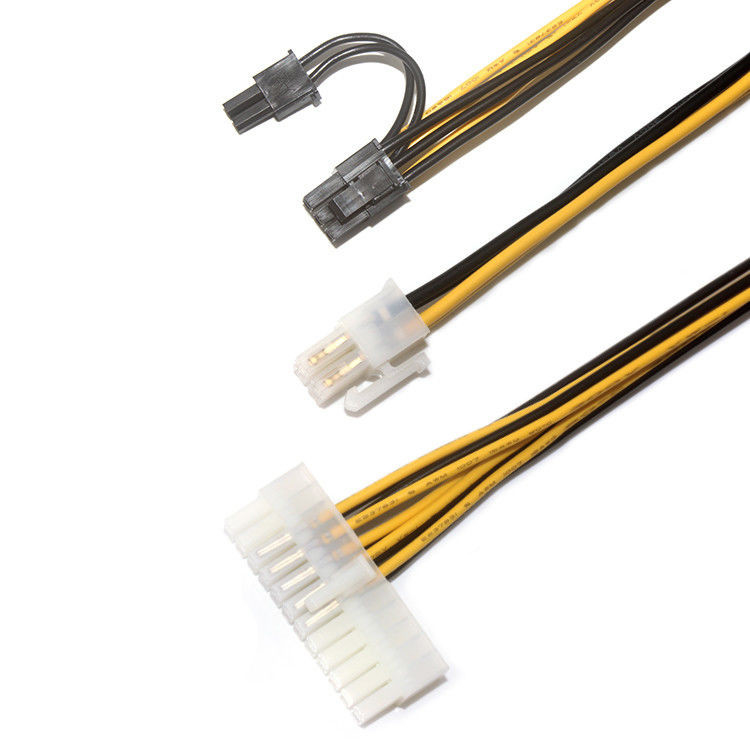 Custom Made 4-Pin Molex 39 01 2040 Female To Male Wire Harness Cable Manufacturers