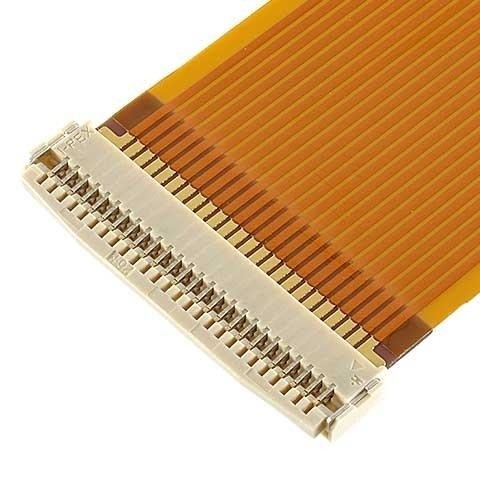 20600-024E-01 FPC Flexible Flat Cable 0.5mm Pitch IPEX MINIFLEX 5-BFN II LK Mechanical Lock