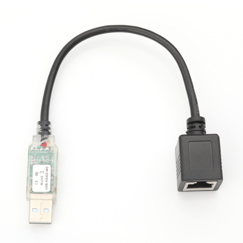 Industrial Custom Cable Adapters USB-A RJ422 To RS232 Network Port Network Engineering Debug Cable