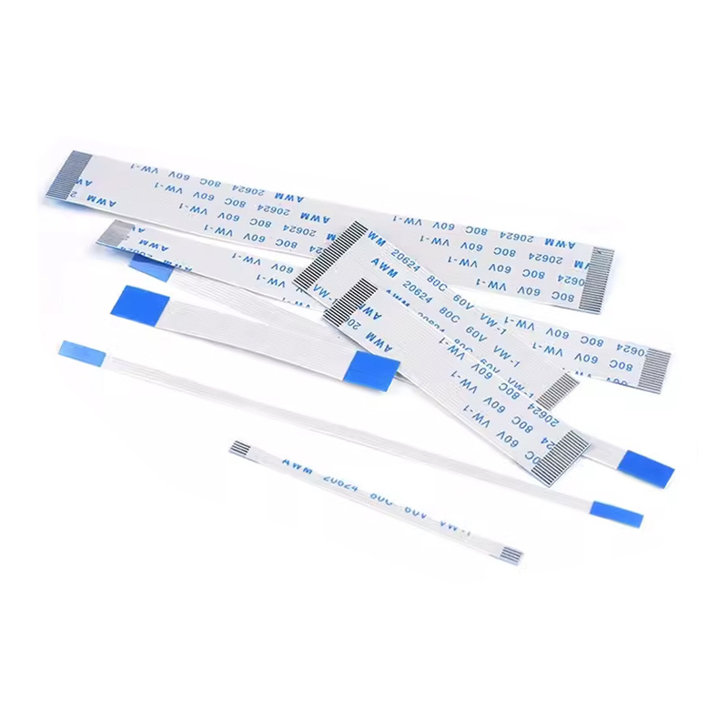 Ffc / Fpc Flat Flexible Cable Awm 20624 80c 60v Vw-1 0.5mm 1.0mm 6pin/8p/5p-20pin Circuits Board Fpc/Ffc Wire Harness