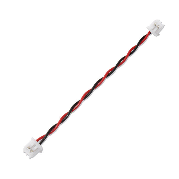 RY Brand JST Wire Harness XHP-2 Connector Cable 22AWG UL1007 Black Red 2P Glue Cable
