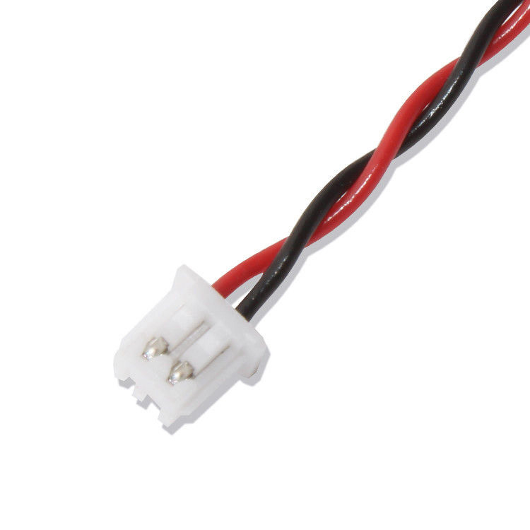 RY Brand JST Wire Harness XHP-2 Connector Cable 22AWG UL1007 Black Red 2P Glue Cable