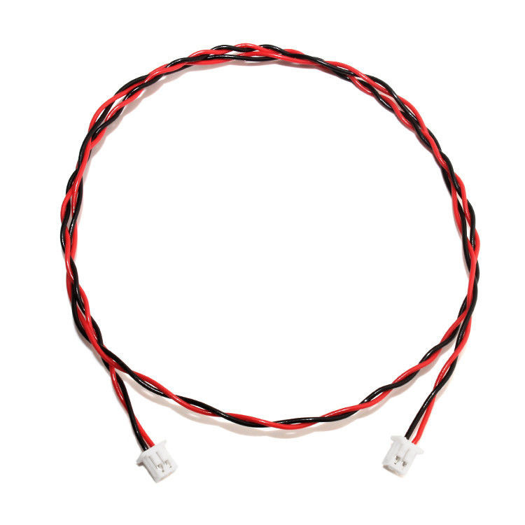 RY Brand JST Wire Harness XHP-2 Connector Cable 22AWG UL1007 Black Red 2P Glue Cable