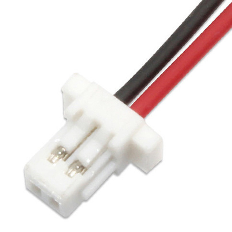 Factory Custom JST Wire Harness ACH To ACHTR-02V-S 1.2mm Pitch 2 Pin Socket Disconnect Crimp